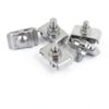 Gridwall Clips Rustark Stainless Steel Industrial Wall Mount-1