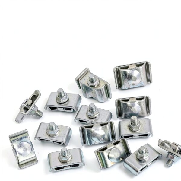 Gridwall Clips Rustark Stainless Steel Industrial Wall Mount-2